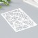 Plastic stencil "Patterns" 24x16 cm