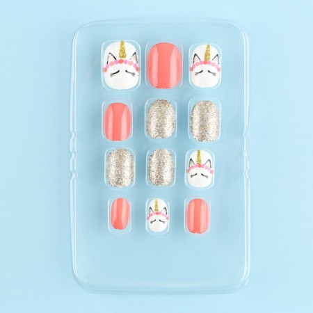 Children's false nails "Shine brighter than stars", 12 pcs-2