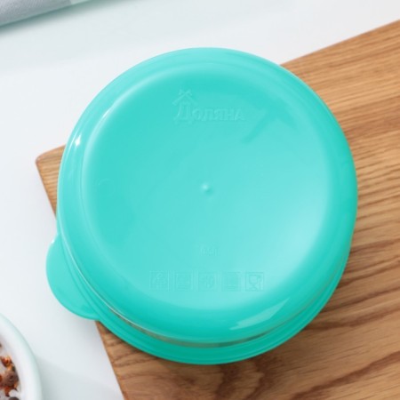 Lunch - round box "pleasant appetite", 500 ml-3