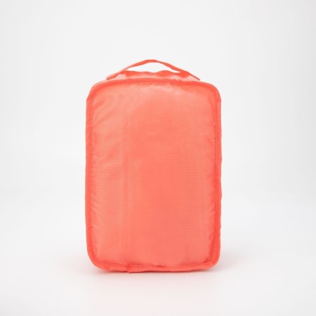 Cosmetic bag with lightning, peach color-1