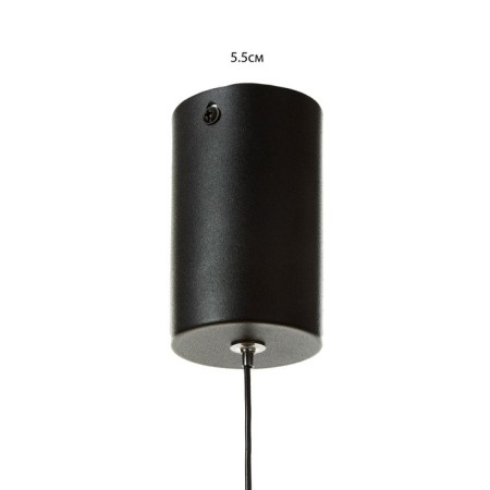 Suspension lamp "Alex" LED 7W 4000k gray 4x4x40-140cm-5