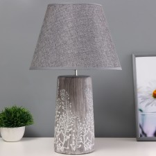 ERIS NATOL lamp E14 40W gray 28x28x46cm