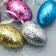 Decor Easter suspension "Egg - sparkle" set 6x4x4x4 cm