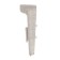 The internal angle for the skirting board is 85mm "decoration", 253 packed gray