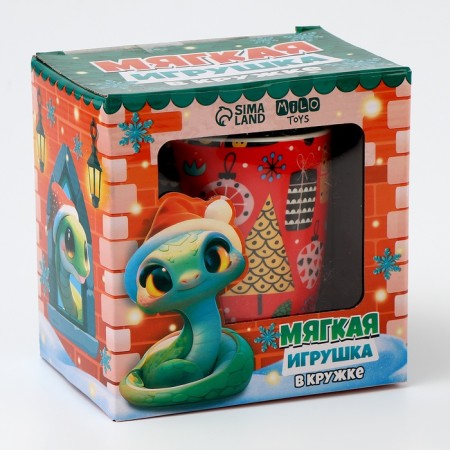 Set of "fulfillment of desires" soft toy in a circle, snake-9