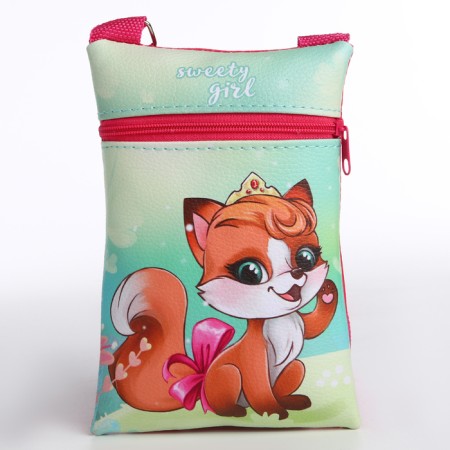 Children's bag "Magic animals" mix 16x11 cm-9