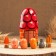 Finger Theater "3 Piglet", Teremok and 6 dolls, 14 cm