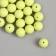Beads for creativity plastic "lime" matte d = 1.2 cm set 20 g