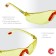 Glasses Protective Zuber Spectrum 3 110316, open type, wide monolins, yellow