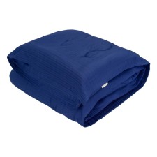 Tiffany blanket, size 155x220 cm, color sapphire