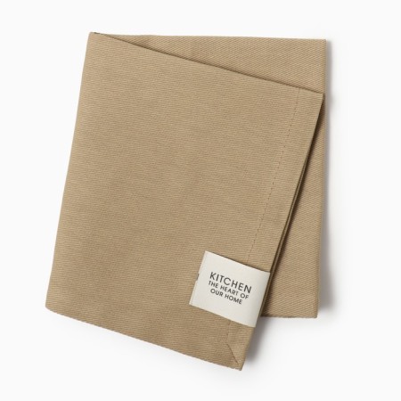 Ethel towel Kitchen 40x73 cm, col. Beige, 100% HL, sarzha 250 g/m2-4
