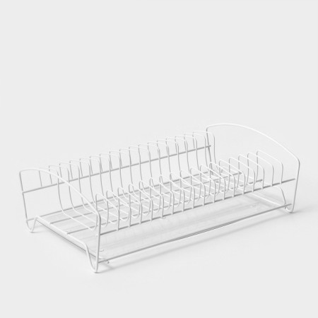 Dishes for dishes with a pallet 39 × 25 × 12 cm, white color-1