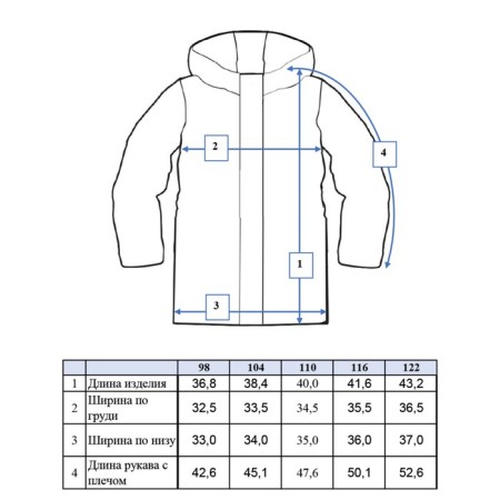 Eco -leather jacket for PlayTode girl, height 116 cm-12