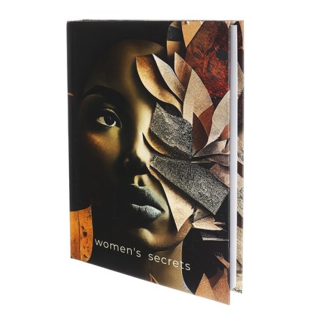The diary of A5 160 sheets, cardboard 7BC, matte lamination, Women’s Secrets-1