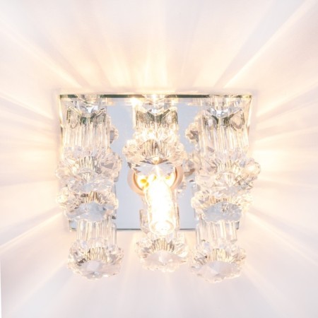 Economic light F4006 WT CL G9, MAX 50W G9, Mirror color-1