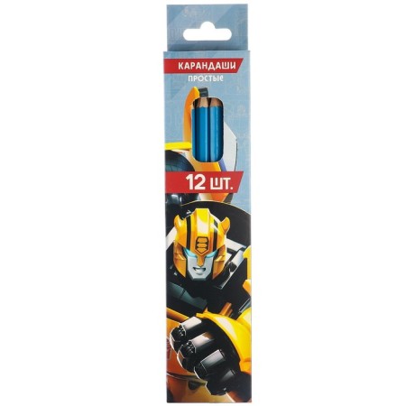 Pencil simple, 12 pieces, transformers-5