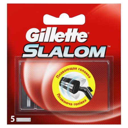 Replaceable cassettes Slalom, 2 blades, 5 pcs.