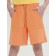 Shorts for girls, height 128 cm, orange color