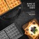 Panels for mini-grades Red Solution Ramb-02, anti-stick coating, 13x24 cm, Vienna waffles 1051400
