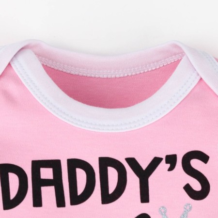 Body Baby I "Daddy’s Girl", pink, height 74-80 cm-1