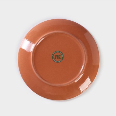 Plate flat rustic kitchen, d = 21 cm-3
