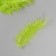 Pen of decorative goose downy "bright green" set 40 pcs h = 10-15 cm