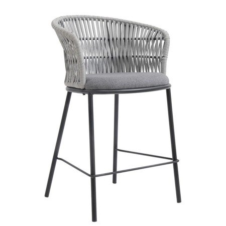 Semi-bank Haugen, 530 × 580 × 920 mm, dark gray / light gray color-14