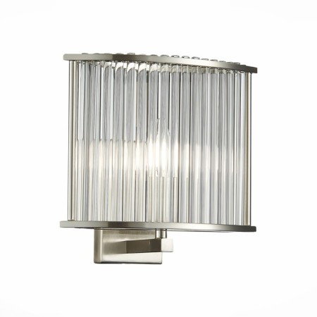 Sconces st. SL1627.101.01. Velletri. 1x40 W, E14, 21x25 cm, color chromium
