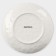 Porcelain shade of the Organic Gold, D = 21.2 cm, white color