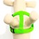Shleka luminous size XL, sling 2.5 cm, fire 60-70 cm, 3 glow modes Green