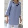Female blouse, size 48, blue color