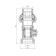 Connection unit node of OGINT 022-4722, 1/2 "X3/4, PN 10, separate, straight
