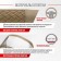 SkyWay Modern-5 braid, size m, eco-leather, beige