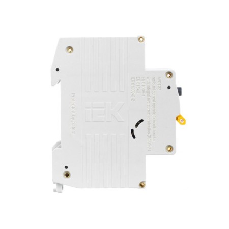 Diff. Automat IEK, 1 P + N, 2 mod., C 40 A, 30 mA, type A, 6 KA, AVDT-32, MAD22-5-040-C-30-4