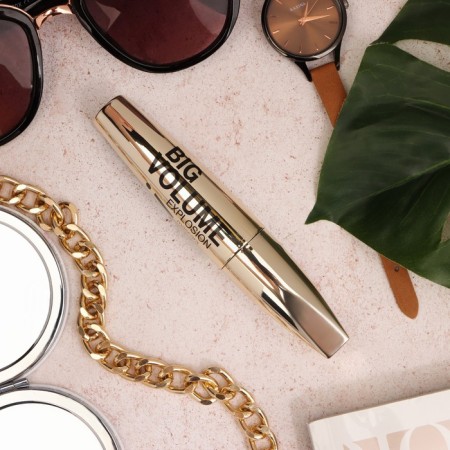 Mascara for eyelashes Big Volume Explosion, voluminous, black tone, 12 ml