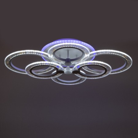 Люстра с ПДУ 1888/6 LED 108Вт диммер белый 44х62х12 см BayerLux-7