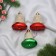 Jewelry decoration "Evening ringing" (set of 3 pcs) 6.5x5.5 cm, mix