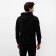 Men's sweatshirt with a hood Mist Men’s Casual Size 54, black