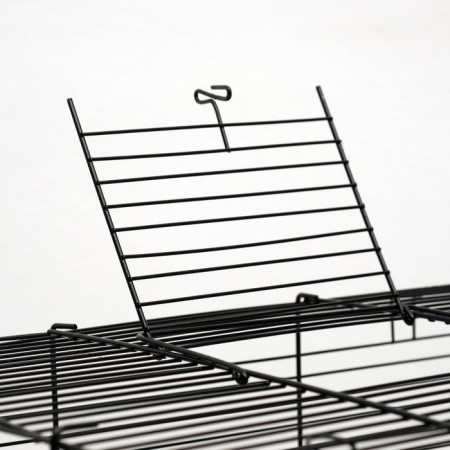 The cage for rodents "Pigzon" No. 5, with 3 floors, equipped, 41 x 30 x 58 cm, green mix-4
