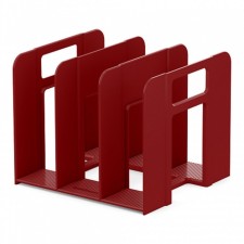 Vertical papers, 3 departments, Erichkrause Techno Marsala, Red