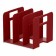 Vertical papers, 3 departments, Erichkrause Techno Marsala, Red