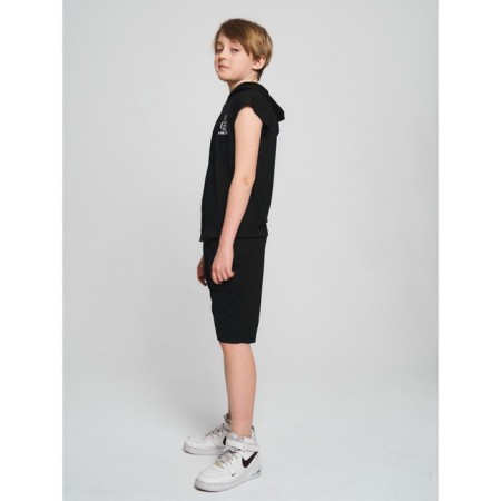 Sports suit for a boy, height 152 cm, dark blue color-1