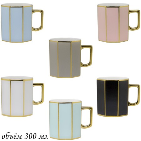Set of mugs Lenardi, 300 ml, 6 pcs-1
