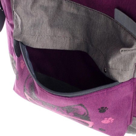 Youth backpack, 38 x 28 x 19 cm, ergonomic back, calligrata e "cat"-8
