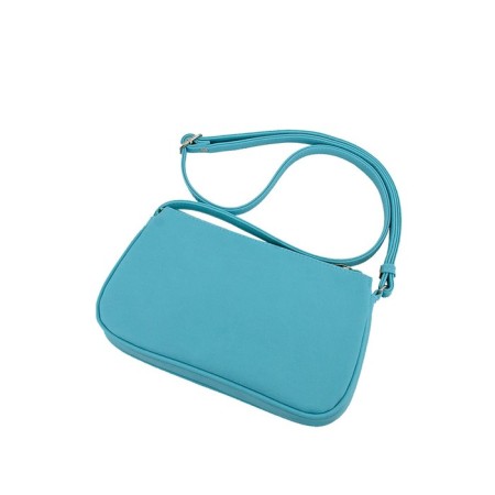 Cross-Bodi bag, lightning department, turquoise color 16x25x3cm-1