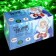 Garland “thread” 20 m, IP20, transparent thread, 200 LED, green glow, 8 modes, 220 V