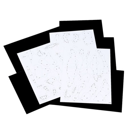 Polygonal figures "Cats"-3