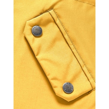 Winter park for a girl, height 122 cm, yellow color-7