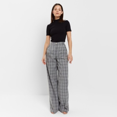 Women's pants Minaku: classic color gray, rn 50-1