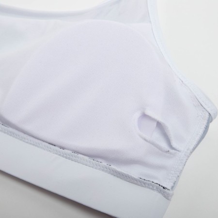 Swimsuit female separate minku color white/black, size 48-11
